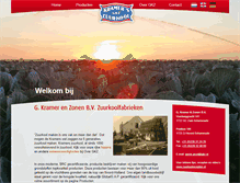 Tablet Screenshot of gkz.nl